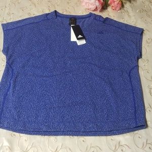 NWT Adidas T-shirt Women's Color Blue Size XL